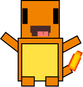 Charmander, the fire-breathing Pokemon